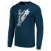 Футболка Toronto Maple Leafs Starter Color Scratch Long-Sleeve - Navy