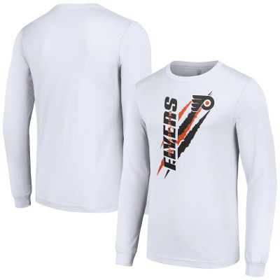 Футболка Philadelphia Flyers Starter Color Scratch Long-Sleeve - White
