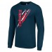 Футболка Washington Capitals Starter Color Scratch Long-Sleeve - Navy