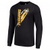 Футболка Pittsburgh Penguins Starter Black Color Scratch Long-Sleeve
