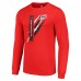 Футболка Carolina Hurricanes Starter Color Scratch Long-Sleeve - Red