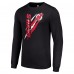 Футболка с длинным рукавом New Jersey Devils Starter Color Scratch - Black