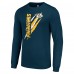 Футболка с длинным рукавом Nashville Predators Starter Color Scratch - Navy