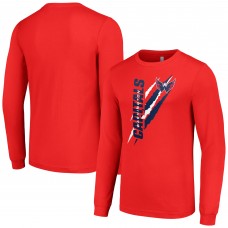 Футболка Washington Capitals Starter Color Scratch Long-Sleeve - Red