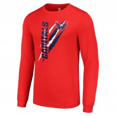 Футболка Washington Capitals Starter Color Scratch Long-Sleeve - Red