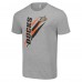 Футболка Anaheim Ducks Starter Color Scratch - Heather Gray