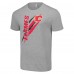 Футболка Calgary Flames Starter Color Scratch - Heather Gray