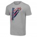 Футболка Florida Panthers Starter Color Scratch - Heather Gray