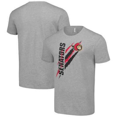 Футболка Ottawa Senators Starter Color Scratch - Heather Gray