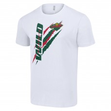Футболка Minnesota Wild Starter White Color Scratch