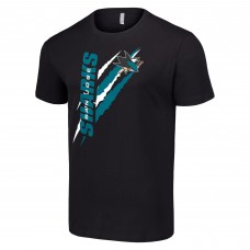 Футболка San Jose Sharks Starter Color Scratch - Black Футболка San Jose Sharks Starter Color Scratch - Black