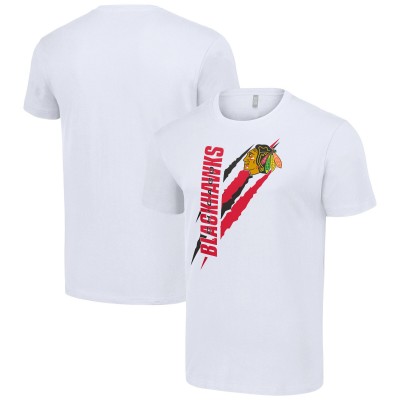 Футболка Chicago Blackhawks Starter Color Scratch - White