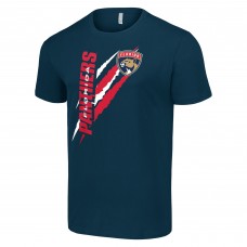 Футболка Florida Panthers Starter Color Scratch - Navy