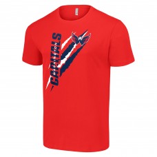 Футболка Washington Capitals Starter Color Scratch - Red