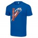 Футболка Edmonton Oilers Starter Color Scratch - Royal