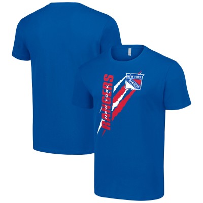 Футболка New York Rangers Starter Color Scratch - Blue