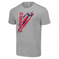 Футболка Washington Capitals Starter Color Scratch - Heather Gray