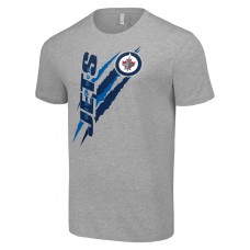 Футболка Winnipeg Jets Starter Color Scratch - Heather Gray
