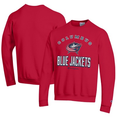 Кофта Columbus Blue Jackets Champion Eco Powerblend Crewneck - Red