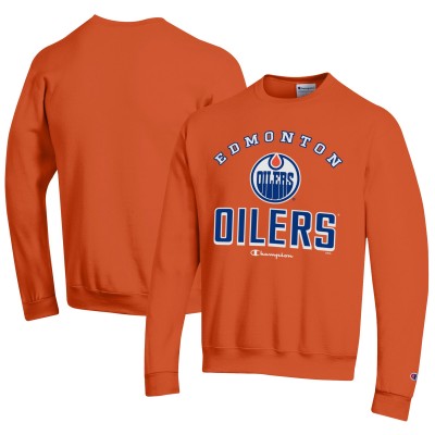 Кофта Edmonton Oilers Champion Eco Powerblend Crewneck - Orange