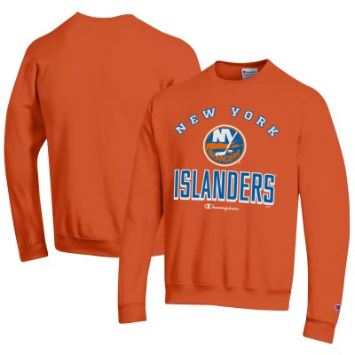 Кофта New York Islanders Champion Eco Powerblend Crewneck - Orange