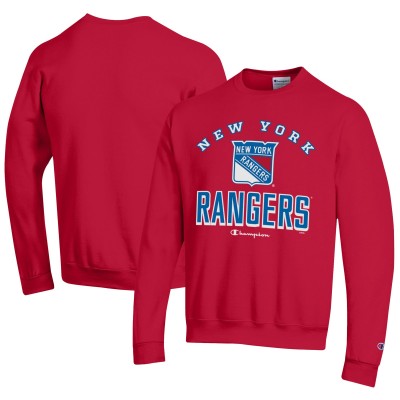 Кофта New York Rangers Champion Eco Powerblend Crewneck - Red