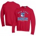 Кофта New York Rangers Champion Eco Powerblend Crewneck - Red