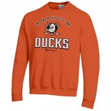 Кофта Anaheim Ducks Champion Orange Eco Powerblend Crewneck