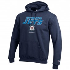 Толстовка Winnipeg Jets Champion Eco Powerblend - Navy
