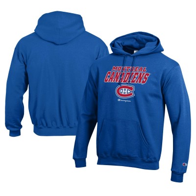 Montreal Canadiens Champion Royal Eco Powerblend Pullover Hoodie