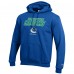 Vancouver Canucks Champion Royal Eco Powerblend Pullover Hoodie