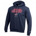 Толстовка Columbus Blue Jackets Champion Eco Powerblend - Navy
