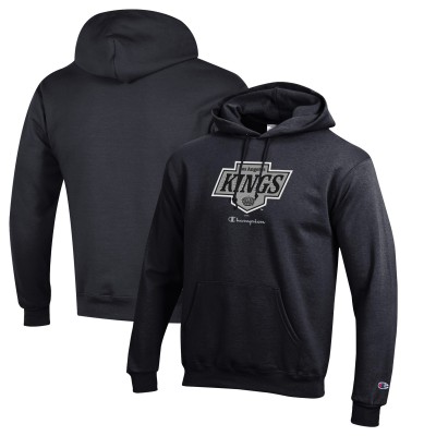 Los Angeles Kings Champion Black Eco Powerblend Pullover Hoodie