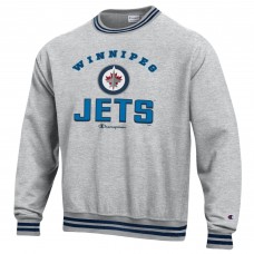 Кофта Winnipeg Jets Champion Heather Gray Reverse Weave Yarn Dye