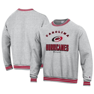 Кофта Carolina Hurricanes Champion Reverse Weave Yarn Dye - Heather Gray