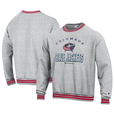 Кофта Columbus Blue Jackets Champion Reverse Weave Yarn Dye - Heather Gray