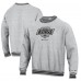 Los Angeles Kings Champion Heather Gray Reverse Weave Yarn Dye Pullover Sweatshirt