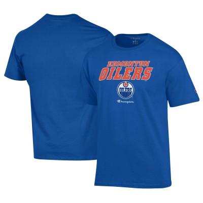 Футболка Edmonton Oilers Champion Jersey - Royal