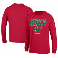 Футболка с длинным рукавом Minnesota Wild Champion - Red