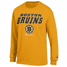 Футболка с длинным рукавом Boston Bruins Champion Long-Sleeve Jersey - Gold