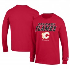 Футболка с длинным рукавом Calgary Flames Champion Jersey - Red