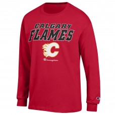 Футболка с длинным рукавом Calgary Flames Champion Jersey - Red