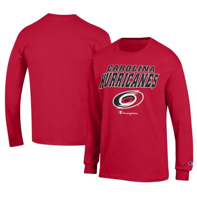 Футболка с длинным рукавом Carolina Hurricanes Champion Long-Sleeve Jersey - Red