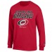 Футболка с длинным рукавом Carolina Hurricanes Champion Long-Sleeve Jersey - Red
