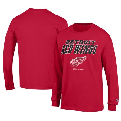 Футболка с длинным рукавом Detroit Red Wings Champion Long-Sleeve Jersey - Red