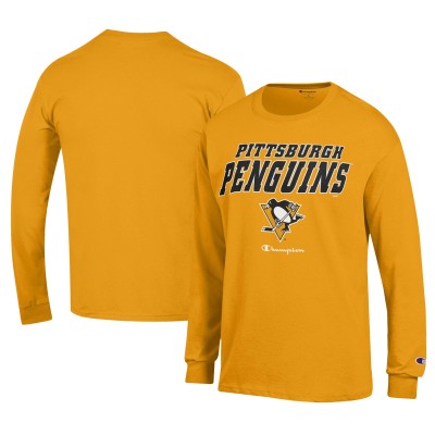 Футболка Pittsburgh Penguins Champion Gold Long-Sleeve Jersey