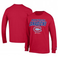 Футболка с длинным рукавом Montreal Canadiens Champion Long-Sleeve Jersey - Red