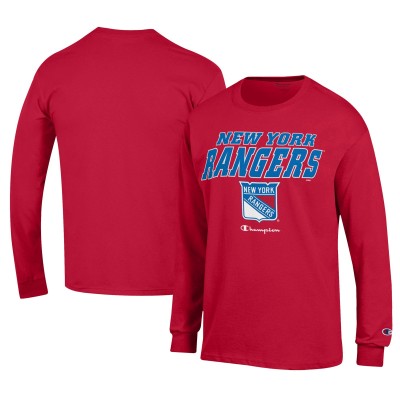 Футболка с длинным рукавом New York Rangers Champion Jersey - Red