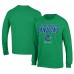 Vancouver Canucks Champion Green Long-Sleeve Jersey T-Shirt