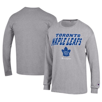 Футболка с длинным рукавом Toronto Maple Leafs Champion Long-Sleeve Jersey - Gray